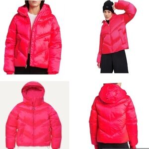 NWT UGG Ronney Water Resistant Crop Puffer Jacket Size Small